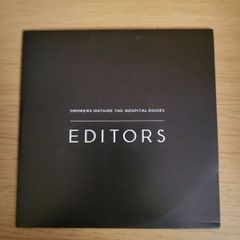 Editors Smokers Outside The Hospital Doors Promo CD Single