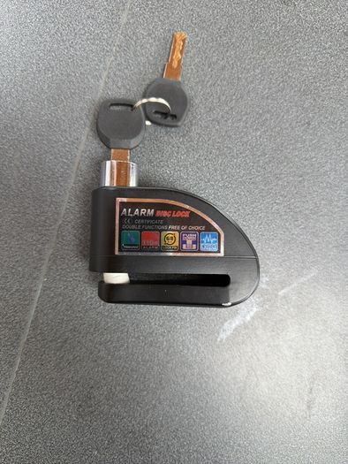 Motorbike Alarm Disc Lock