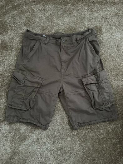 Brown/Grey Cargo Shorts