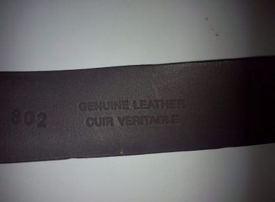 Hugo Boss Real Leather Belt NEW