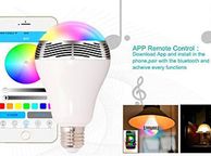 main image for ad SmartBulb Wireless Bluetooth Audio Speakers E27 LED RGB Light Music Bulb