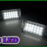 Audi, Vw, Porsche,  Mercedes-benz, Seat, Skoda, Ford, Honda, Nissan, Opel, Vauxhall, Peugeot, Citroen, Toyota Smd Led Licence Plate Lights Image 5
