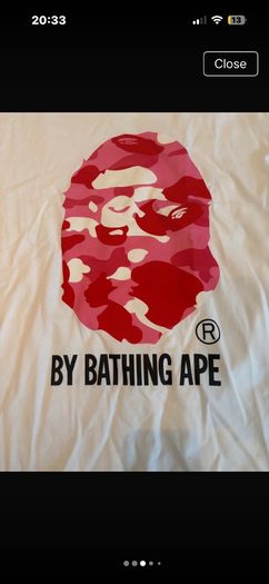 girls t shirt from BAPE