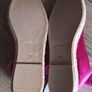 Zara Fusia Pink Satin Espadrille Flats Image 4