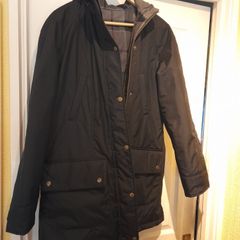 Barbour women's reversible  hooded jacket.  Black