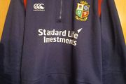 British and irish lions 1/2 zip