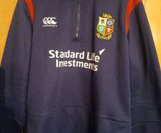 British and irish lions 1/2 zip