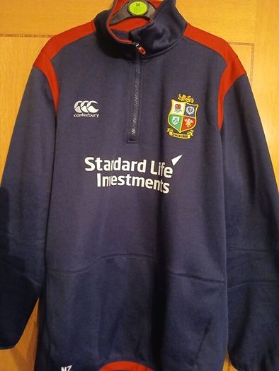 British and irish lions 1/2 zip