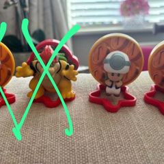 McDonalds Super mario toys - Toad