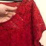 New look red dress (size 26) Image 4