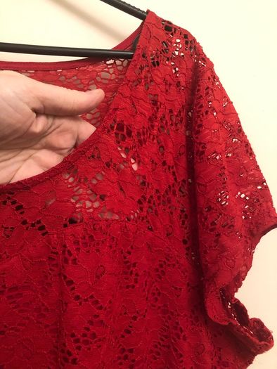 New look red dress (size 26)