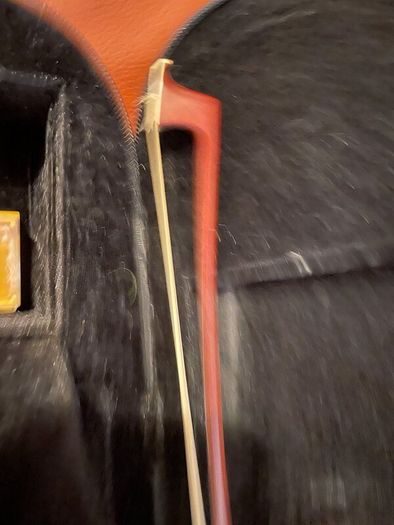 Full size violin / fiddle w/ bow, case, rosin