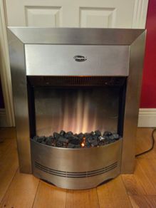 Fake fireplace