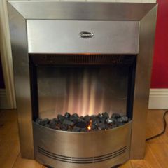 Fake fireplace