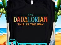 main image for ad The DADALORIAN This Is The Way t-shirt fathers day t-shirt