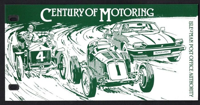 1985 Isle of Man Centenary of Motoring Commemorative Stamp Presentation Pack