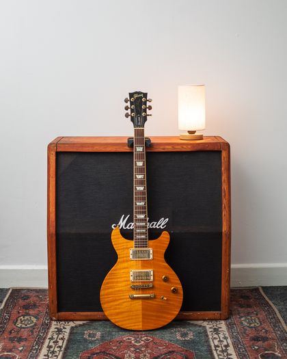 Gibson Les Paul Standard Double Cut Plus 2001 - Trans Amber