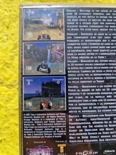 Grudge warriors PlayStation1 ps1 PlayStation2 ps2 games Original