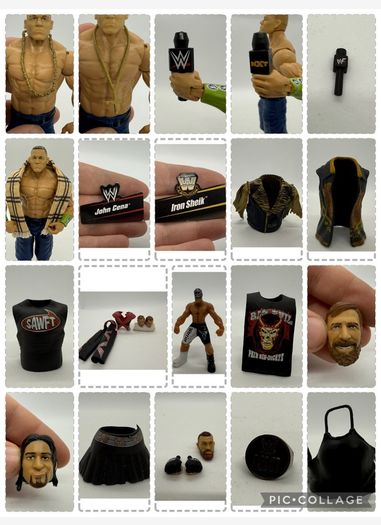 wwe Wwf WWE wrestling wrestlers figures Accesories ,Weapons & Clothing
