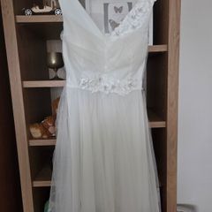 White cocktail dress