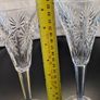 Waterford Crystal Millennium Health Champagne Flutes Pair Vintage Irish Crystal Image 6