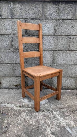 Set of Solid Wood Dining Chairs