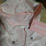 peach baby girl jacket Image 3