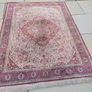 2 beautiful vintage silk rugs Image 3
