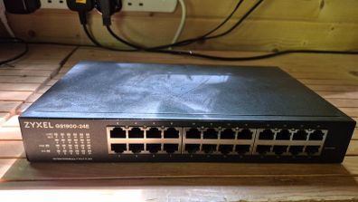 Zyxel Gigabit Switch 24 Port GBE GS1900-24E GBE L2 Managed Smart Switch