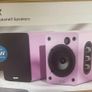 Bluetooth Bookshelf Speakers Pink 60W Image 6