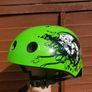 Cre8 Green Freestyle Helmet 54-58cm Skate Cycle Bike Scooter Image 2
