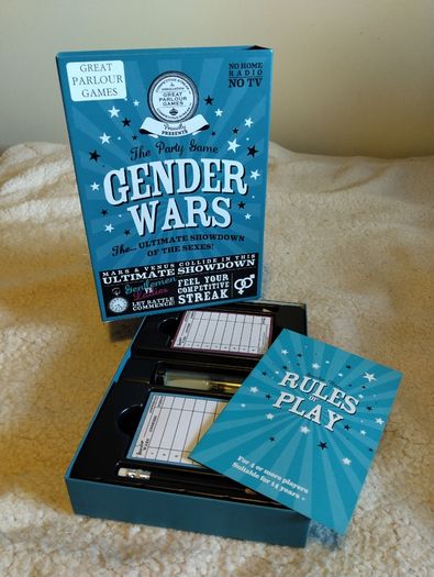 Gender Wars, The Party Game new in box