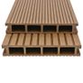 WPC Hollow Decking Boards with Accessories 36 m(sqr) 2.2 m Teak Image 2