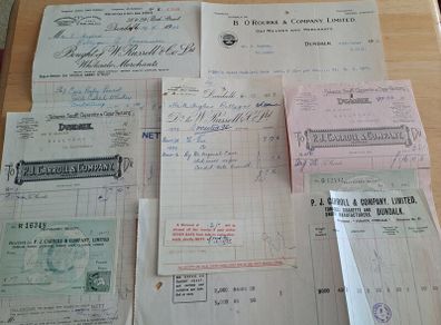 Vintage Dundalk Invoices
