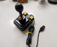 Zip Stik Super Pro (black and yellow) Joystick for Atari/Commodore #4 - With Autofire
