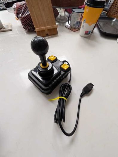 Zip Stik Super Pro (black and yellow) Joystick for Atari/Commodore #4 - With Autofire