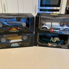 Models Cars Lot 4 1/18 Burago all with Defects