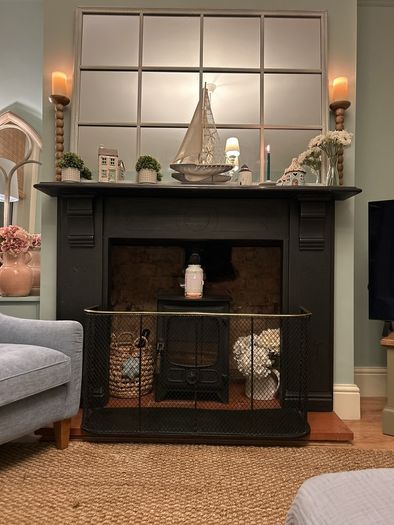 Antique Nursery Fire Surround