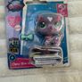 Littlest Pet Shop LPS Cherie Bow-Wow Purple Glitter Dog #174 Sweetheart Pet new Damaged Box Please see pictures Image 4