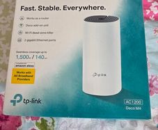 Laptops+ TP Link WiFi Internet Boosters