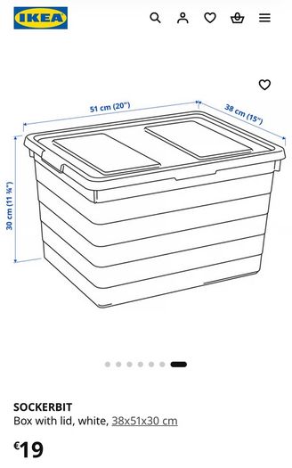 IKEA storage box