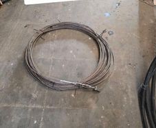 zip line , 70 mtr stainless wire cable / rope