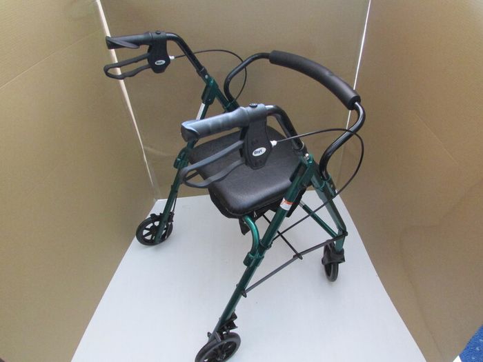 Green Mobility Rollator Walker + brakes
