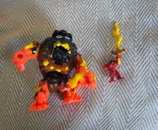 mighty max lava beast set