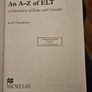 An A-zof Elt. A Dictionary Of Terms And Concepts.by Scott Thornbury. Large Volume Paperback In Good Condition.  See Photos For Same. Image 3