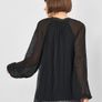 ZARA Pleated Billowy Blouse XXL New Image 7