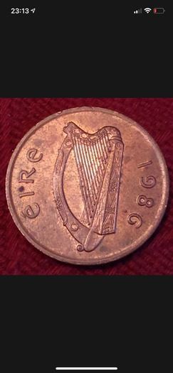 1 Harp Celtic Bird