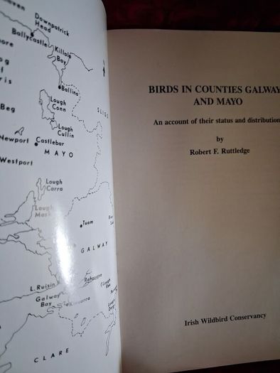 Birds in Counties Galway & Mayo/ R. F. Routledge / revised edition/ 1994