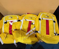 Cabin Max Backpacks Bright Yellow x3