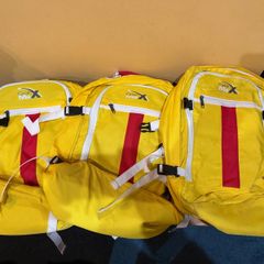 Cabin Max Backpacks Bright Yellow x3